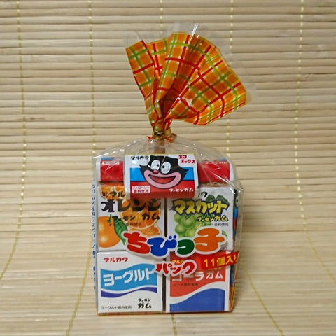 Marukawa Mini Chewing Gum - 11 Piece Mix