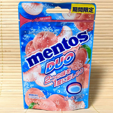 Mentos DUO - Peach and Soda