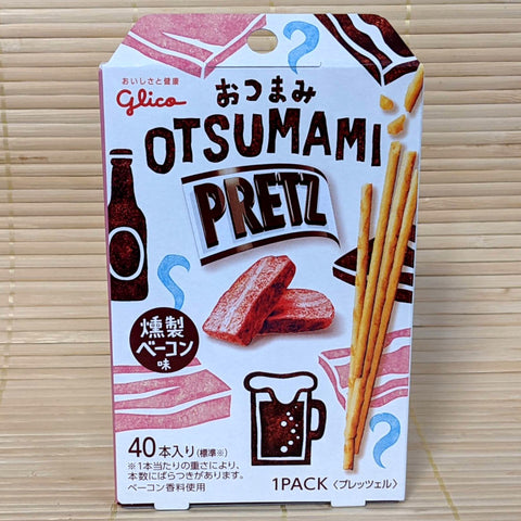 Pretz - Otsumami Smoky Bacon (Thin Sticks)