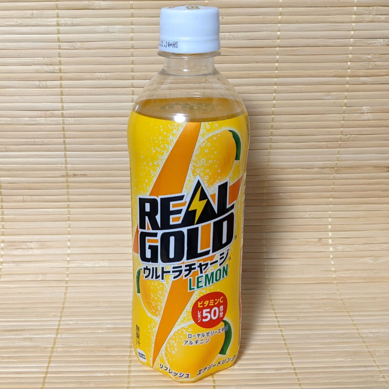 Real Gold LEMON - Energy Soda