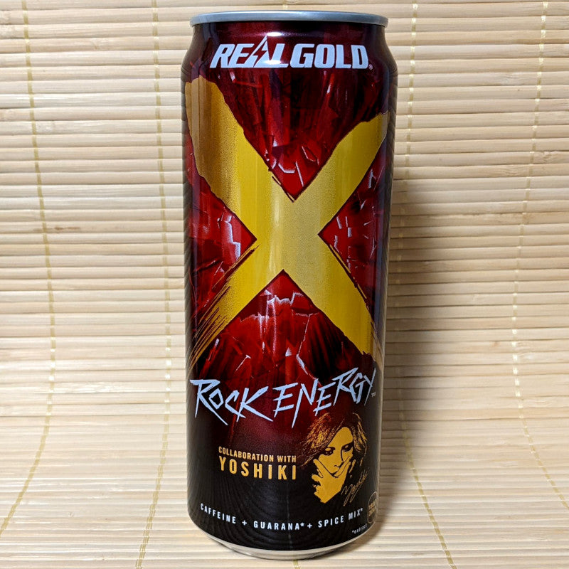 Real Gold - ROCK X Energy Drink (Tall Can)