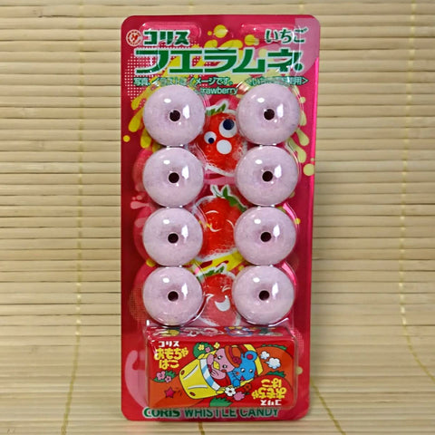Whistle Candies with Toy - Strawberry